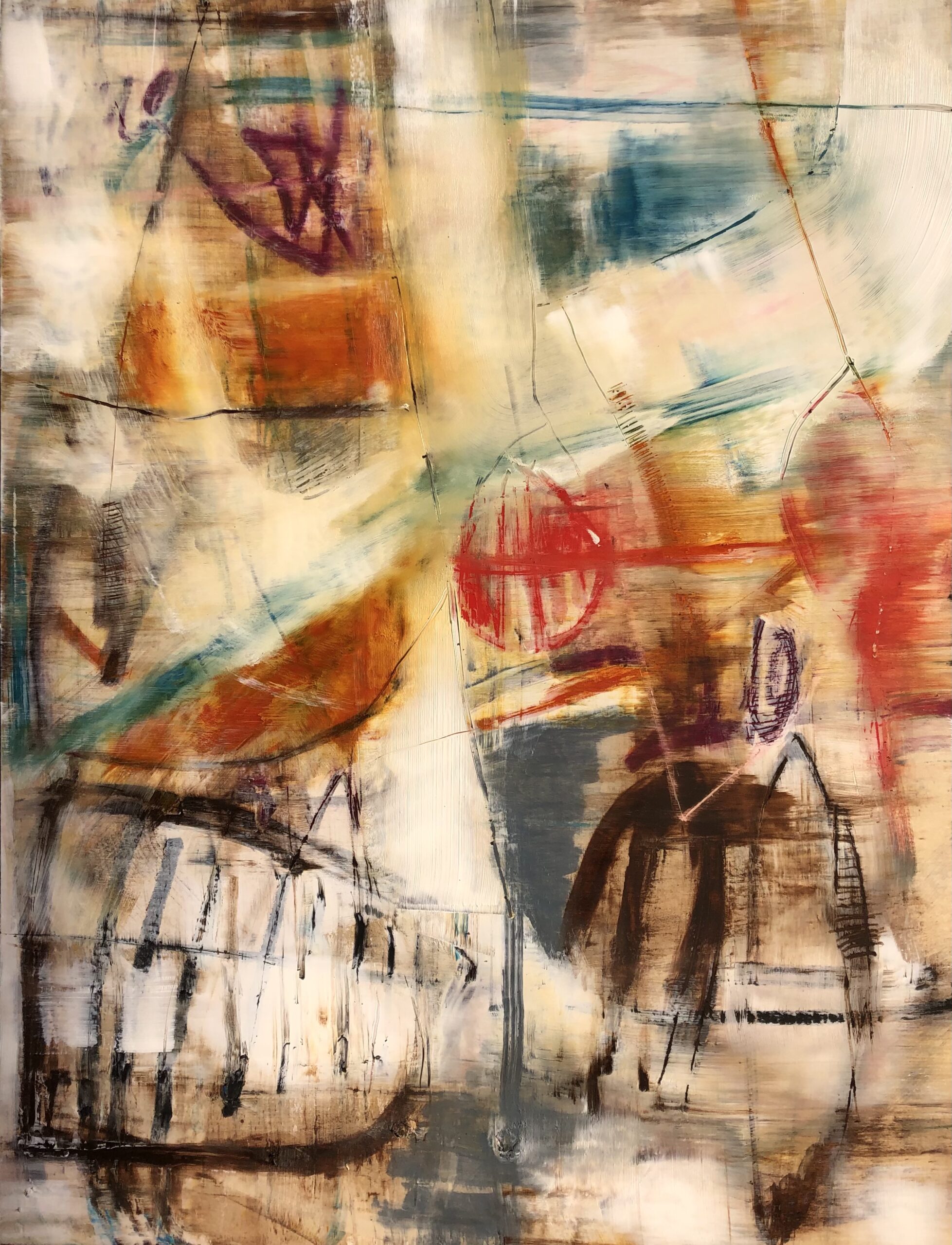 Lost Tribes | Work on Paper | 48x36