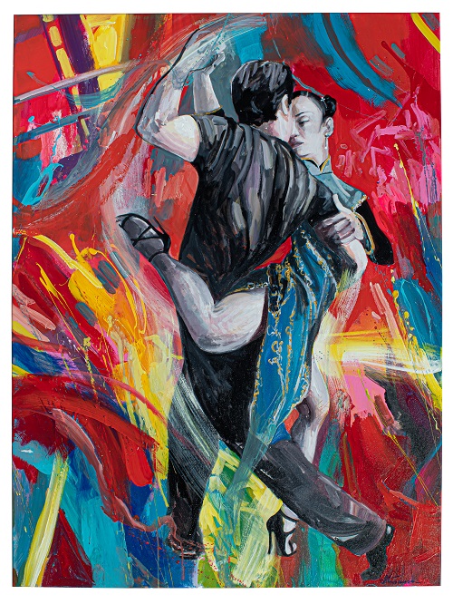 Tango | Acrylic on Canvas | 51.2X38.2